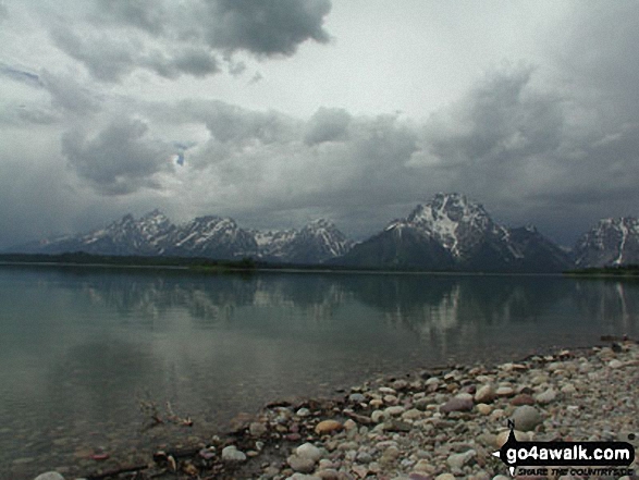 The Grand Tetons from Hermitage Point