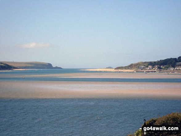 Walk co126 Daymer Bay (Trebetherick), Hayle Bay and Pentire Point from Rock (Padstow Bay) - Walking the Camel Trail, Padstow Bay