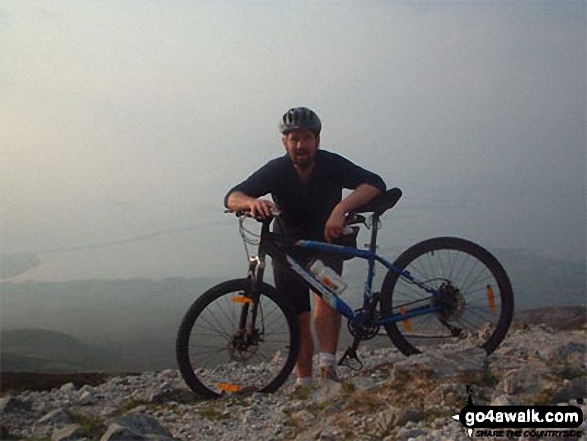 Me And My Bicycle on Croagh Patrick (The Reek) in Murrisk Mayo Ireland