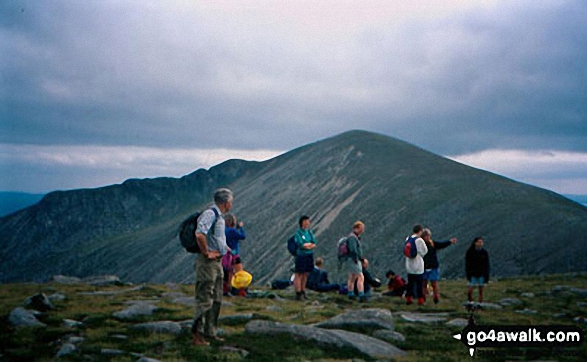 Walk Mullach Buidhe (Arran) walking UK Mountains in The South Western Isles  North Ayrshire, Scotland