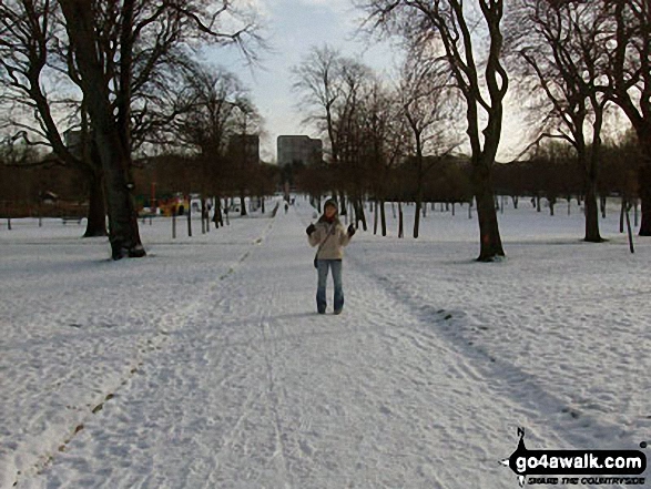 Glasgow in the snow