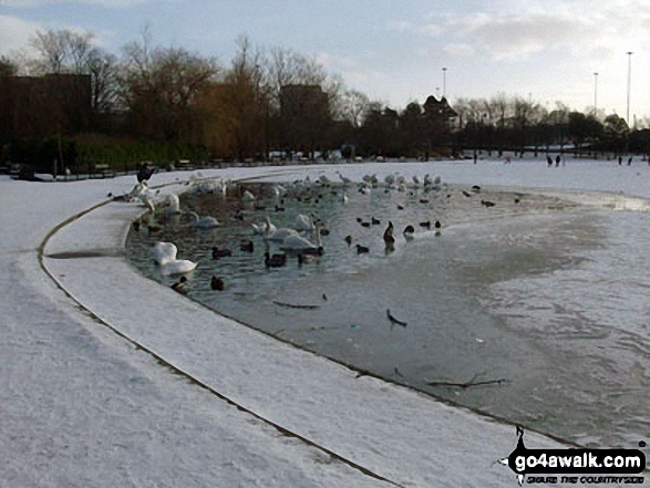 Glasgow in the snow