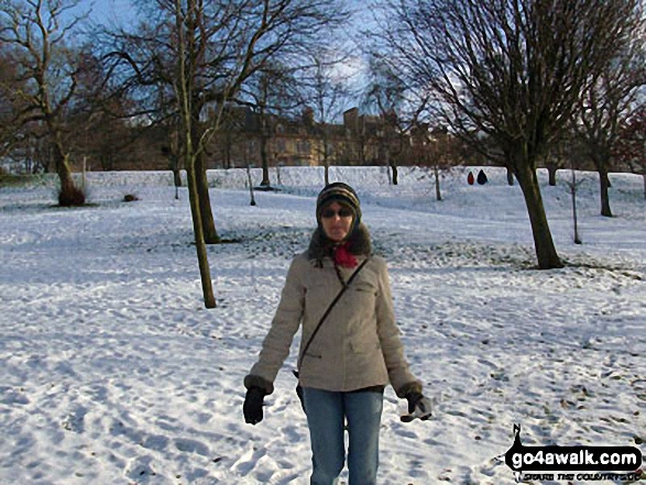 Glasgow in the snow