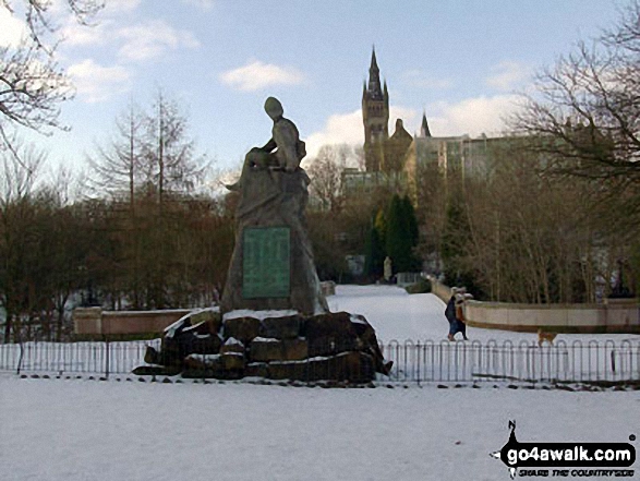 Glasgow in the snow