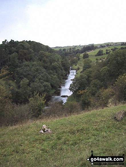 Walk d105 Over Haddon and Lathkill Dale from Monyash - Lathkill Dale