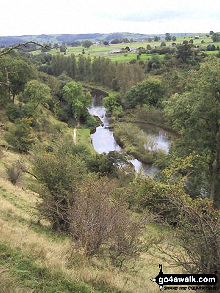 Walk d127 Lathkill Dale and Bradford Dale from Youlgreave - Lathkill Dale