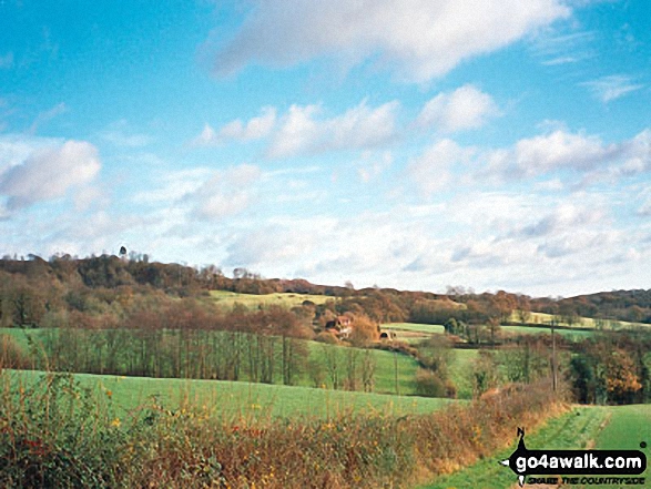 View east near Ide Hill