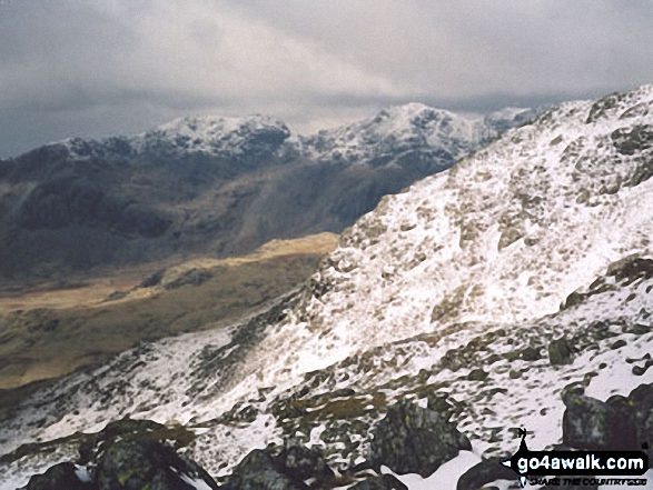 The Scafell Massif from Crinkle Crags (Long Top)