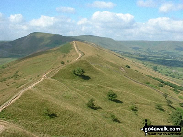 Lose Hill (Ward's Piece) from Mam Tor