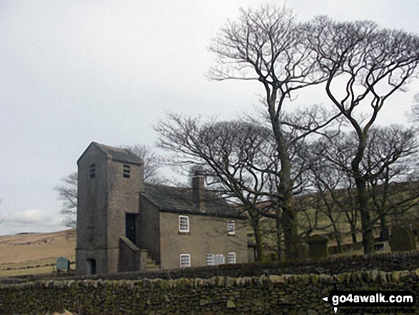 Walk ch122 Jenkin Chapel and Yearns Low from Lamaload Reservoir - Jenkin Chapel