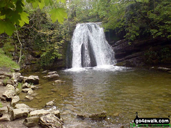 Walk ny122 Gordale Scar and Malham Cove via Shorkley Hill from Malham - Janet's Foss, Malham