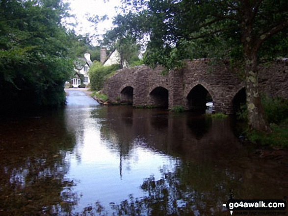 Walk so114 Buckland Dinham and Great Elm from Mells - The River Haddeo at Bury