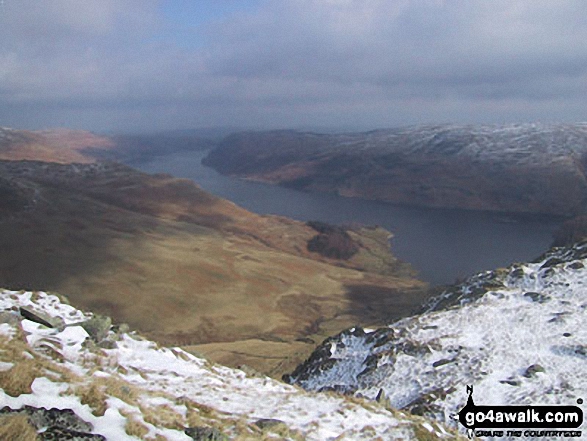 Riggindale and Haweswater Reservoir from Riggindale Crag