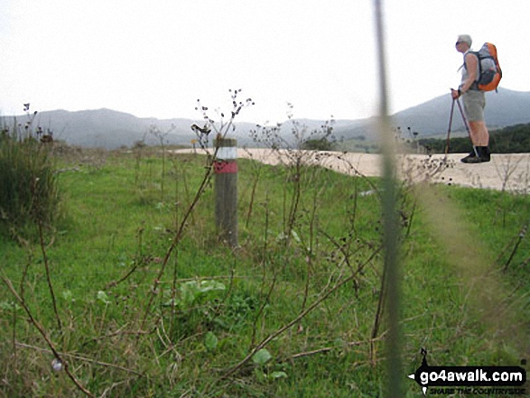 The GR7 involves plenty of walking on by-roads - on the southern end of the GR7