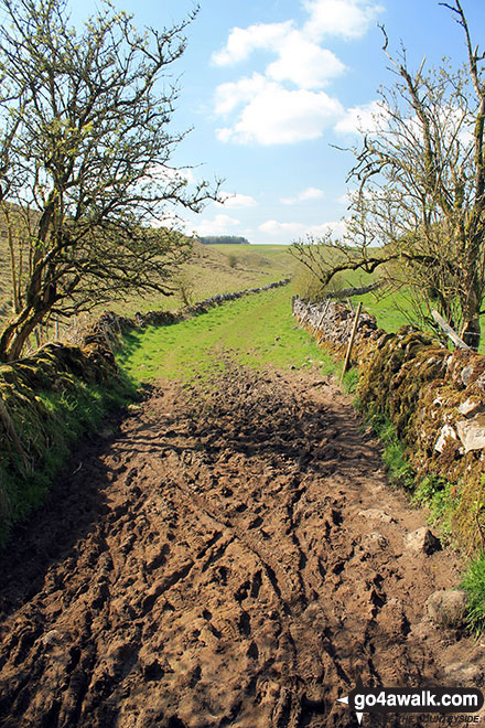 Walk d146 The High Peak Trail and Kenslow Knoll from Middleton-by-Youlgreave - Where Long Dale meets Gratton Dale