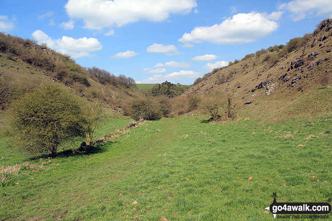 Walk d295 Bradford Dale, Long Dale, Gratton Dale and  Elton from Youlgreave - Gratton Dale