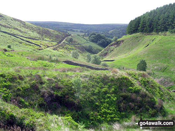 Walk d124 Burbage Edge and Goyt's Moss from Burbage Church, Buxton - Wild Moor