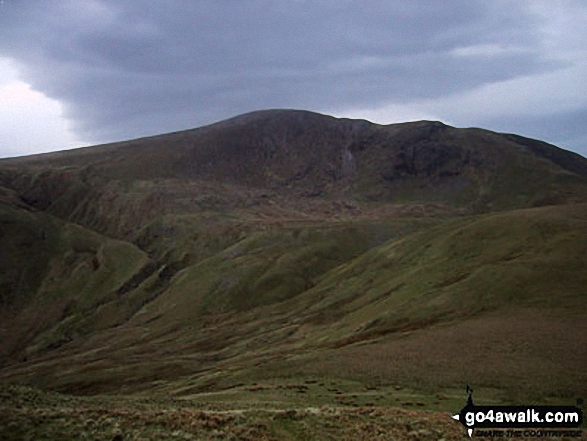 Walk Great Borne walking UK Mountains in The Western Fells The Lake District National Park Cumbria, England