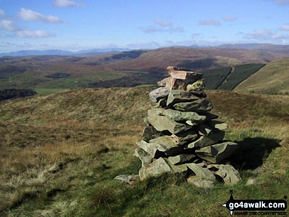 Walk Mabbin Crag walking UK Mountains in The Far Eastern Marches The Lake District National Park Cumbria, England