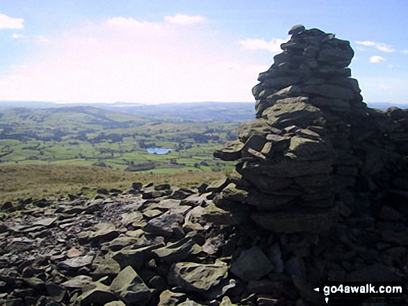 Whinfell Tarn from Whinfell Beacon