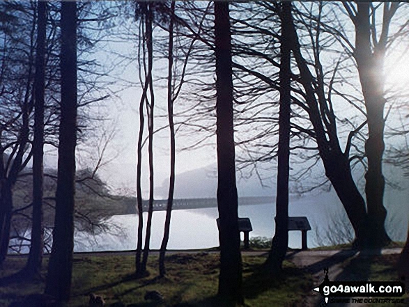 Walk d271 Winhill Pike (Win Hill) from Heatherdene Car Park, Ladybower Reservoir - Ladybower Reservoir