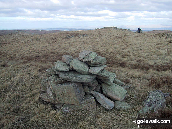 Walk c251 The Mardale Head Horizon from Mardale Head - Nabs Moor summit cairn