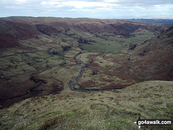 Walk c391 The Swindale Horseshoe - Swindale from Nabs Crag