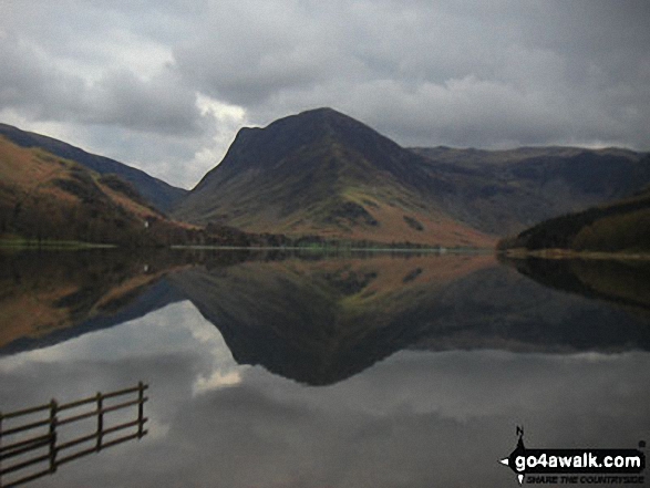 Walk c160 Pillar from Gatesgarth, Buttermere - Fleetwith Pike and Buttermere Lake from Buttermere