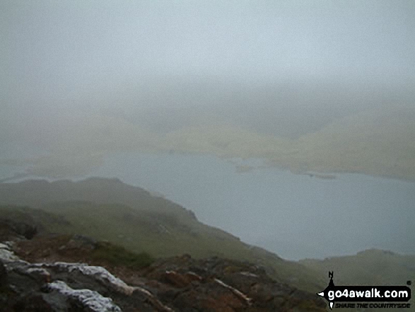 Llyn Llydaw from the Pyg Track