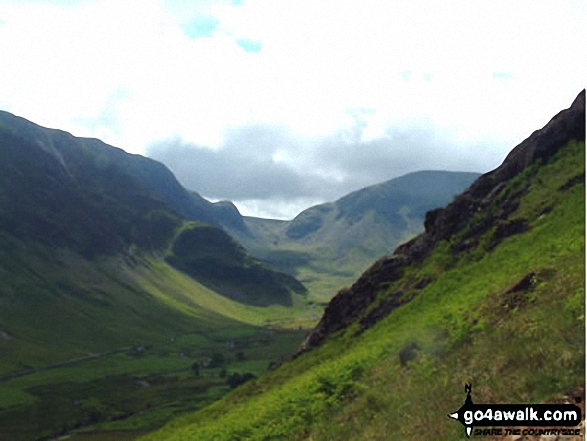 The Newlands Valley from Scope End