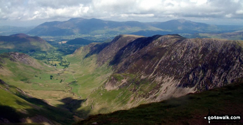 Walk c142 Robinson and Dale Head from Little Town - *The Newlands Valley from Dale Head (Newlands)