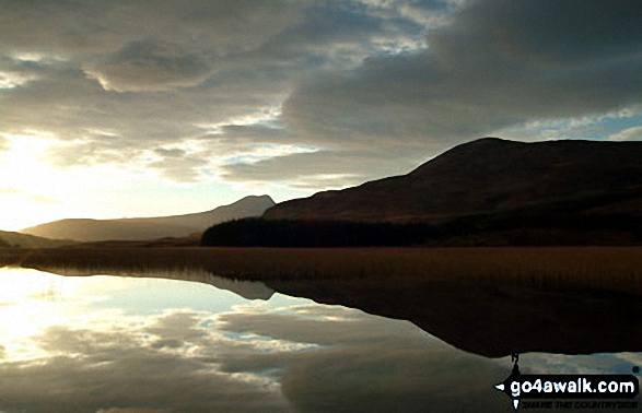 Bla Bheinn (Blaven) from across Loch Chrioso