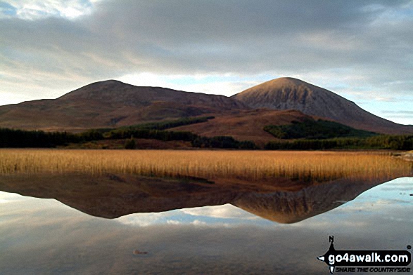 Red Cuillin from across Loch Chrioso