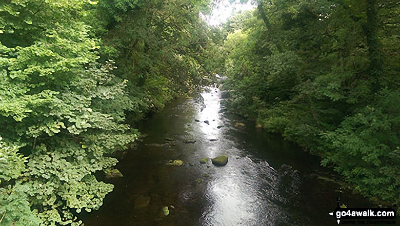 The River Derwent from Yorkshire Bridge