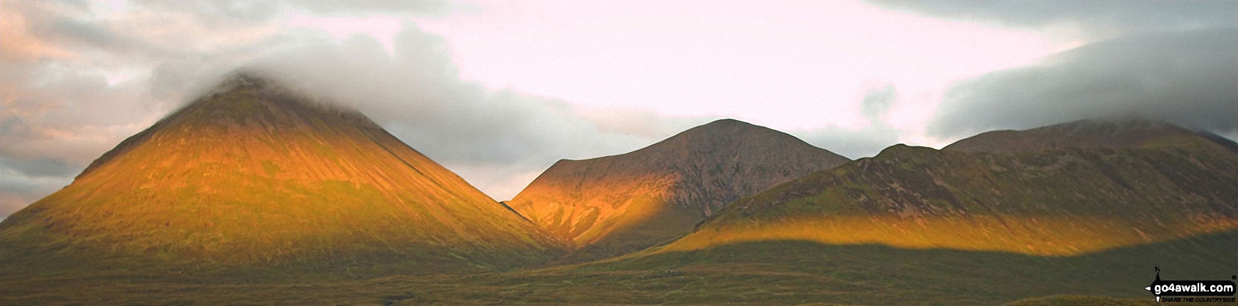 Glamaig in sunset taken from Sligachan