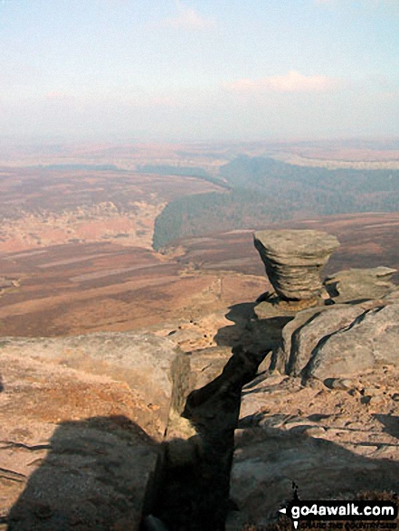 The Ashop Valley from Fairbrook Naze (Kinder Scout)