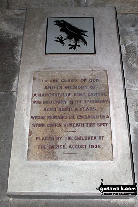 Tomb inside Bosham Church