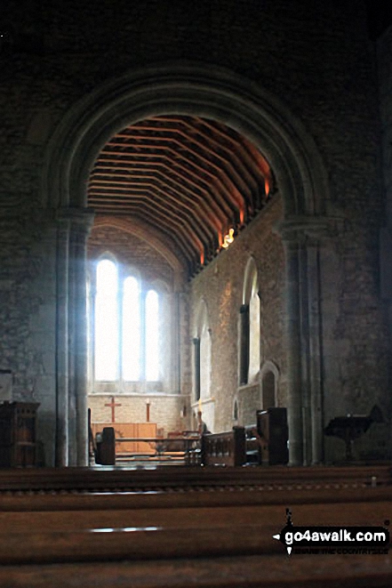 Inside Bosham Church