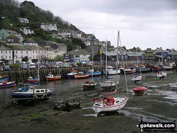 Looe Harbour at low water