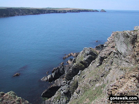 Walk pe128 Aber Rhigian from Newport - The Pembrokeshire Coast Path