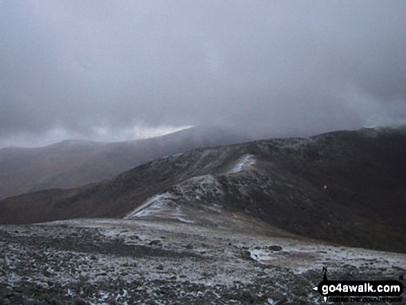 Carnedd Dafydd from Bwlch Cyfryw-drum