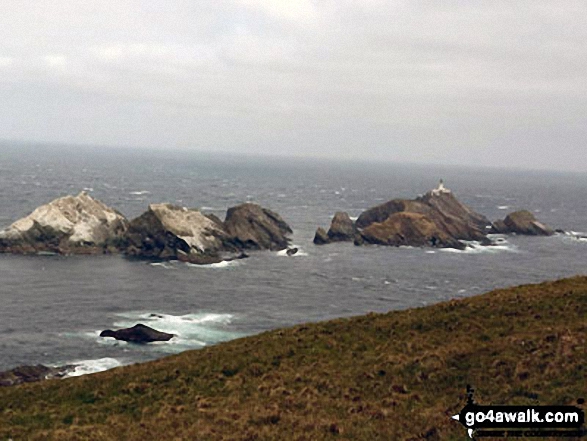 Muckle Flugga from Herma Ness, Unst