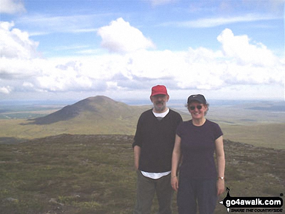 My wife and I on Ben Griam Mor in Assynt and The Far North Highland Scotland