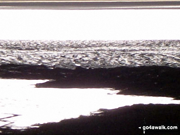 Mudflats on the Severn Esturay from Newport Wetlands Reserve, Uskmouth, Newport