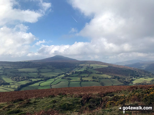 The view from the summit of Bryn Arw