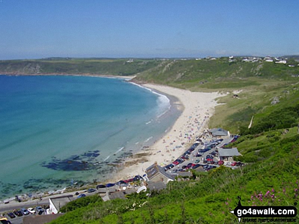 Whitesand Bay from Sennan Cove, Land's End