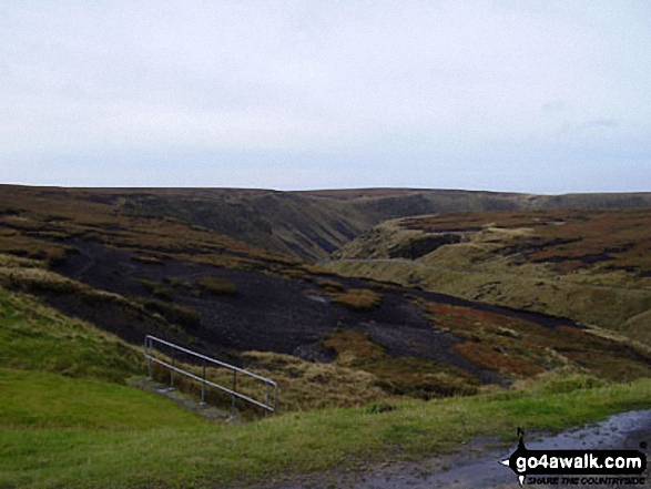 Hoarstone Edge from Chew Reservoir