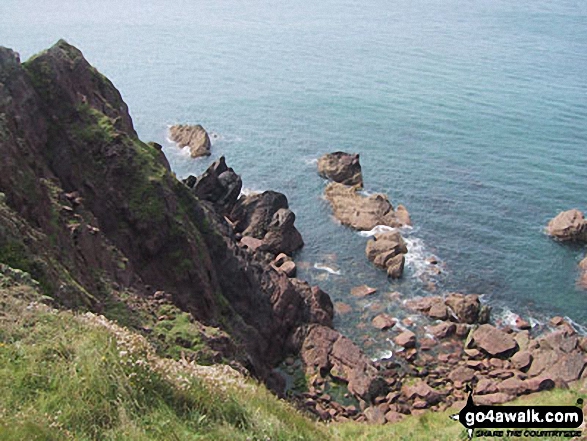 Walk pe128 Aber Rhigian from Newport - The Pembrokeshire Coast Path