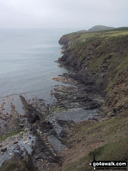 Walk pe128 Aber Rhigian from Newport - The Pembrokeshire Coast Path