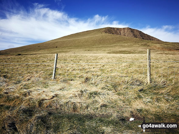 Approaching Mam Tor